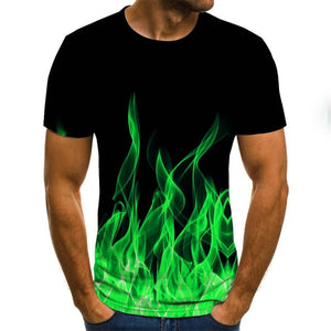 Boys 3D Flame T Shirt - Shirtafied