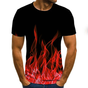 Boys 3D Flame T Shirt - Shirtafied