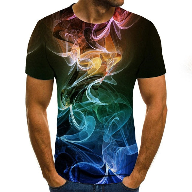 Boys 3D Flame T Shirt - Shirtafied