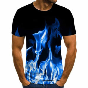 Boys 3D Flame T Shirt - Shirtafied