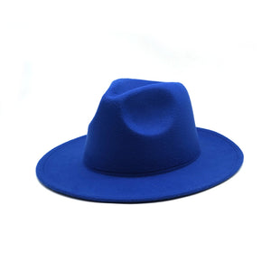 Unisex Fedora Flat Brim Hat - Shirtafied