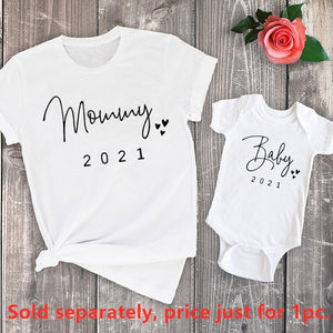 Family Matching Mother and Daughter T Shirt Set - Shirtafied