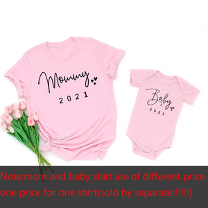 Family Matching Mother and Daughter T Shirt Set - Shirtafied