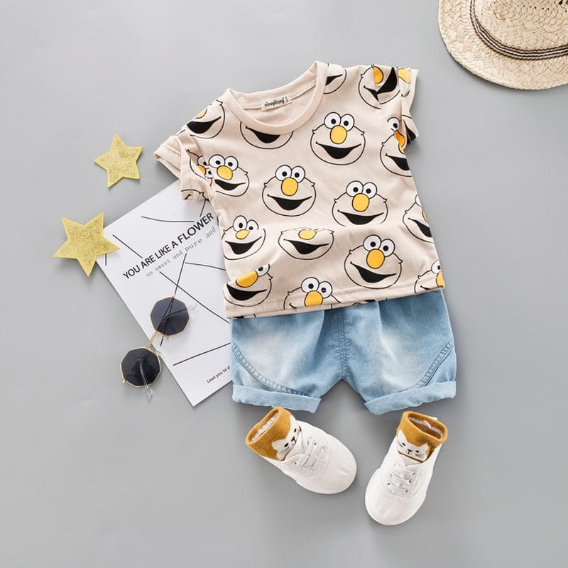 Babies Unisex 2 Piece Shorts Set - Shirtafied