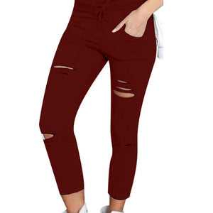 Girls High Waist Elastic Skinny Jeans - Shirtafied