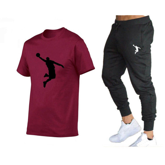 Men's 2 Piece Jogging Pants Set - Shirtafied