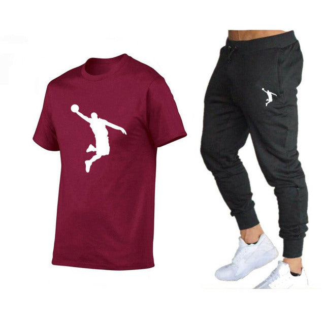 Men's 2 Piece Jogging Pants Set - Shirtafied