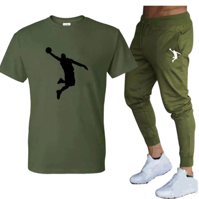 Men's 2 Piece Jogging Pants Set - Shirtafied