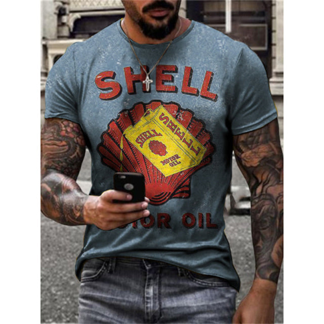 Men's Short Sleeve  Cartoon T Shirt - Shirtafied