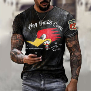 Men's Short Sleeve  Cartoon T Shirt - Shirtafied