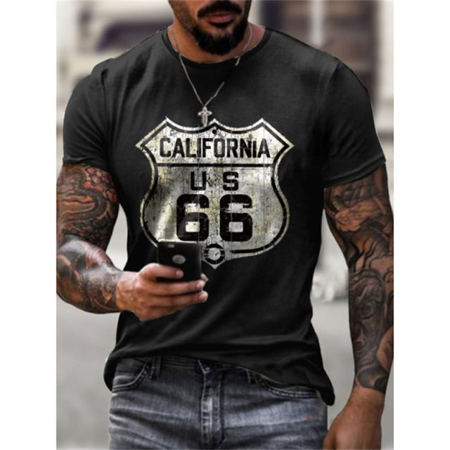 Men's Short Sleeve  Cartoon T Shirt - Shirtafied