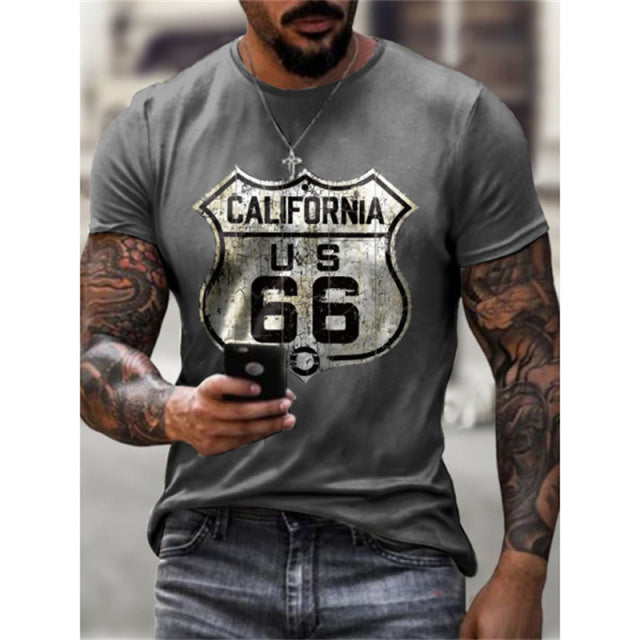 Men's Short Sleeve  Cartoon T Shirt - Shirtafied