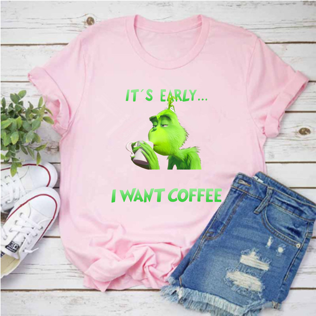 Women's Don't Touch My Coffee Print T Shirt - Shirtafied