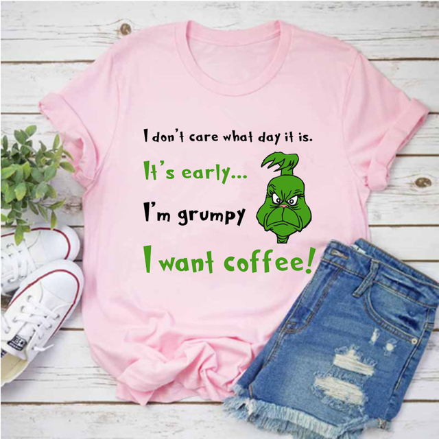 Women's Don't Touch My Coffee Print T Shirt - Shirtafied