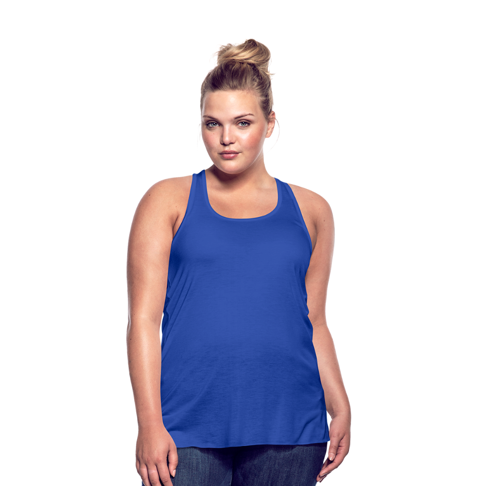 Women's Flowy Tank Top by Bella - royal blue