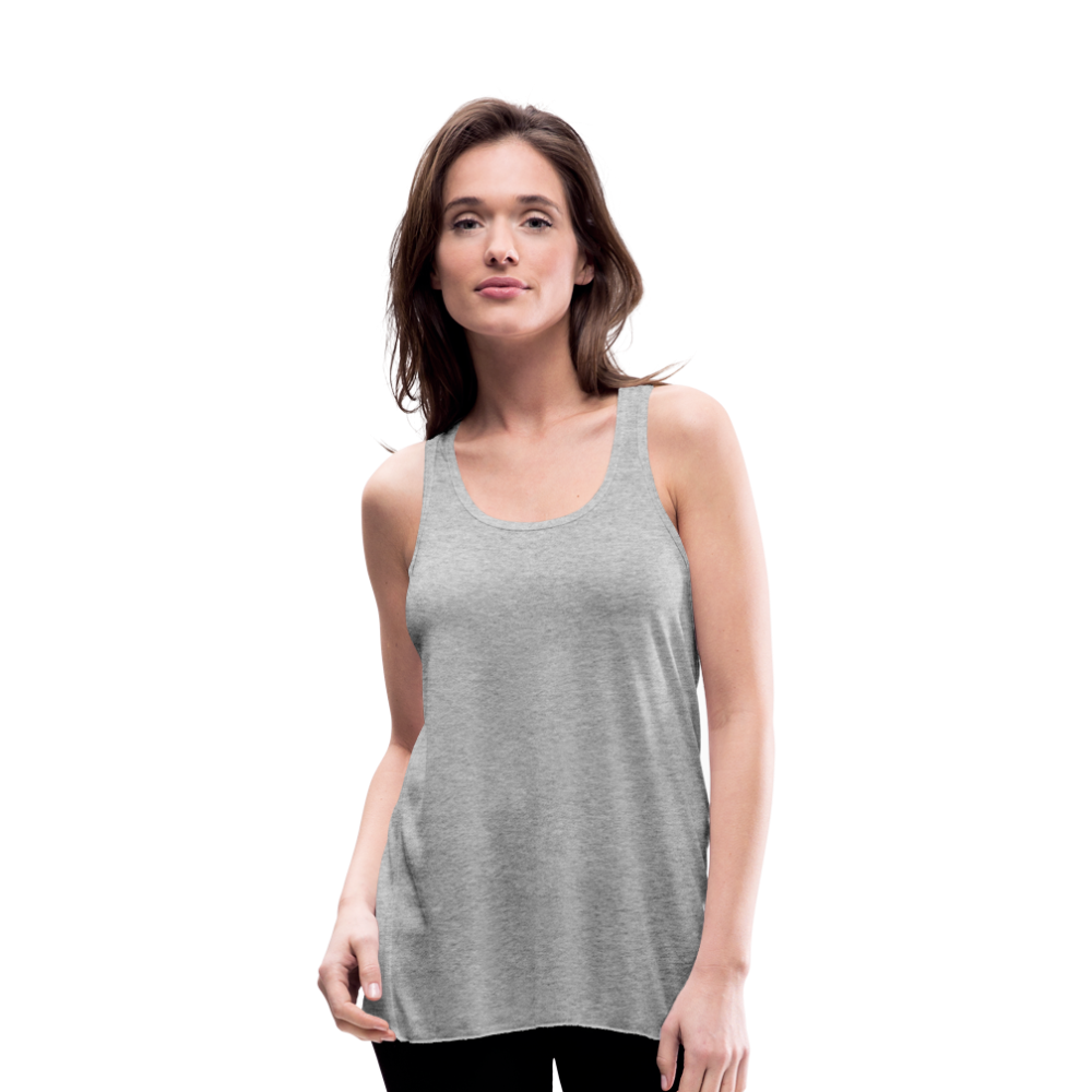 Women's Flowy Tank Top by Bella - heather gray