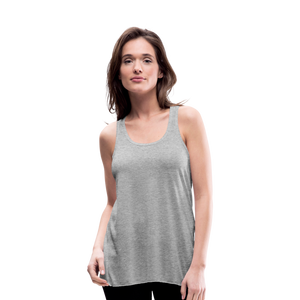 Women's Flowy Tank Top by Bella - heather gray