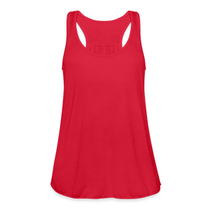 Women's Flowy Tank Top by Bella - red