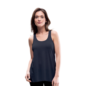 Women's Flowy Tank Top by Bella - navy