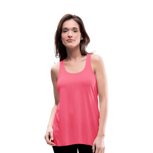 Women's Flowy Tank Top by Bella - neon pink