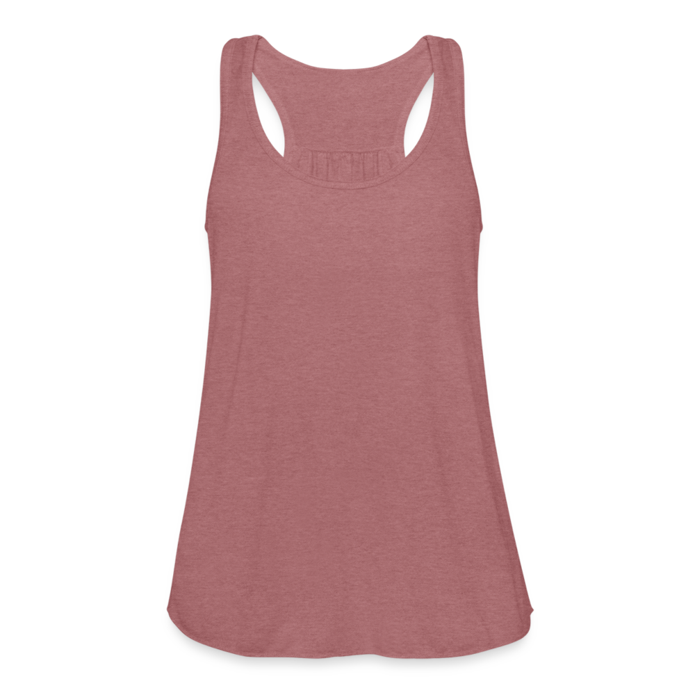 Women's Flowy Tank Top by Bella - mauve