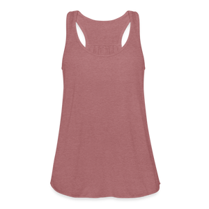 Women's Flowy Tank Top by Bella - mauve