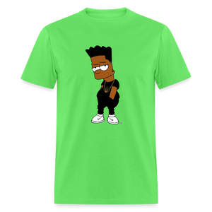 Unisex Classic Cartoon Print T Shirt - kiwi