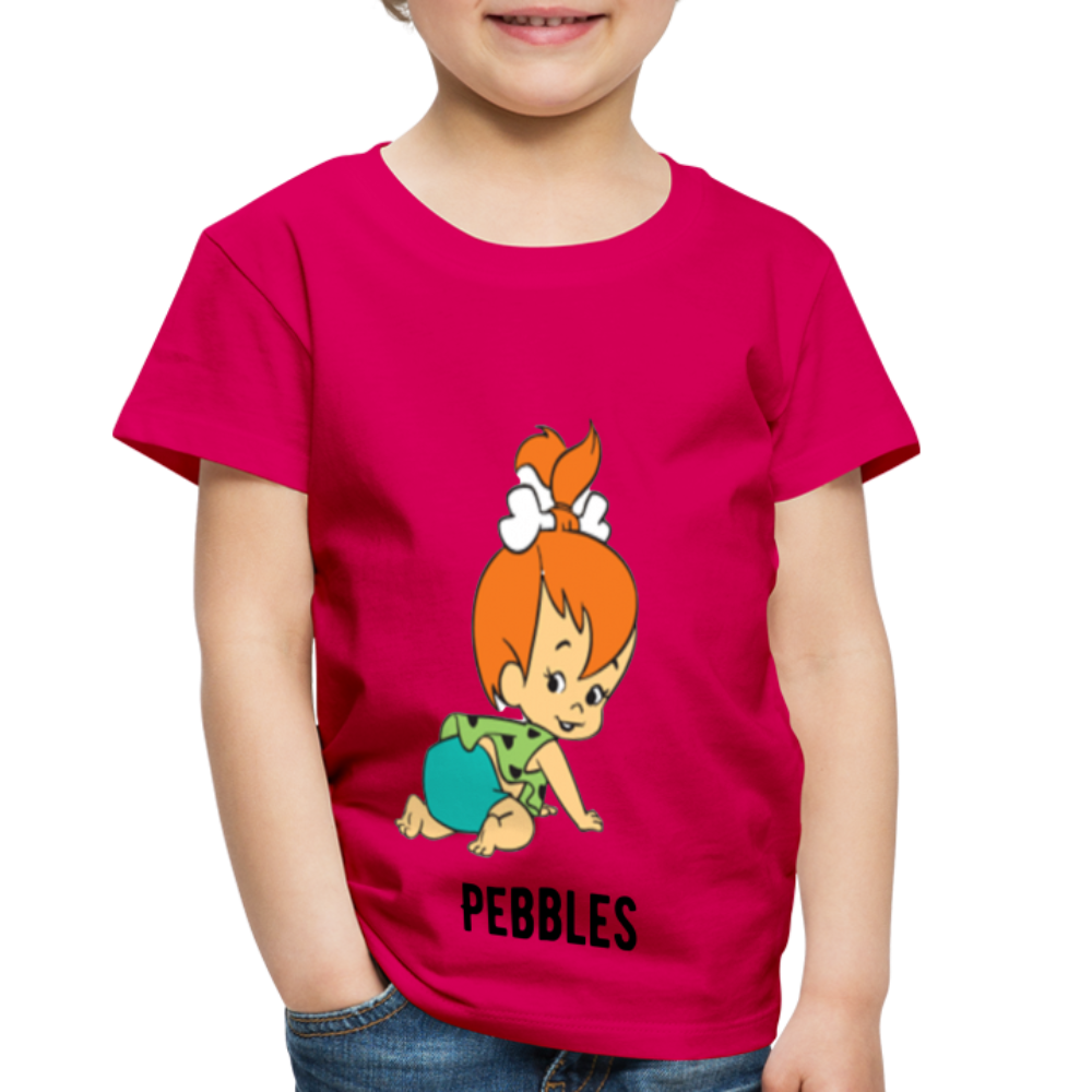 Toddler Premium T Shirt - dark pink