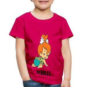 Toddler Premium T Shirt - dark pink