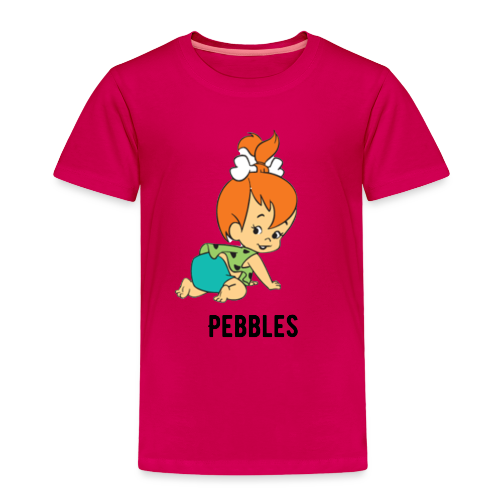 Toddler Premium T Shirt - dark pink