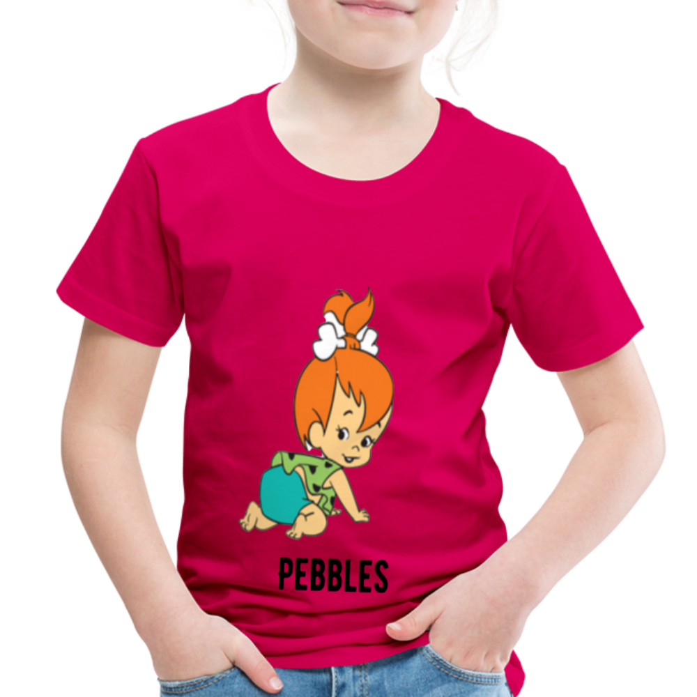 Toddler Premium T Shirt - dark pink
