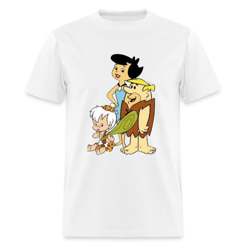 Unisex  Animated Print T Shirt - white