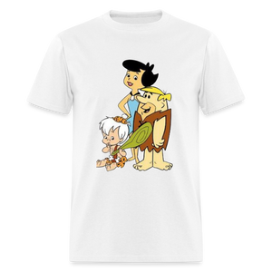 Unisex  Animated Print T Shirt - white