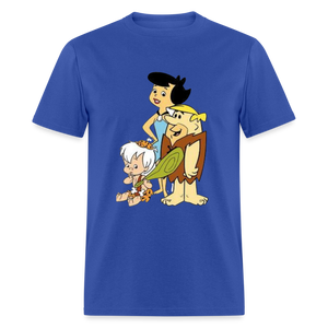 Unisex  Animated Print T Shirt - royal blue