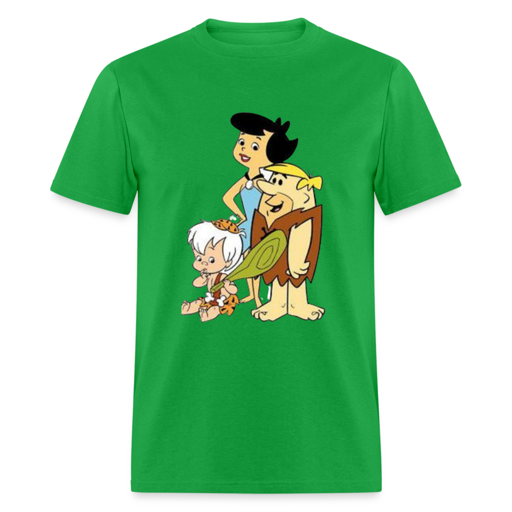 Unisex  Animated Print T Shirt - bright green