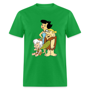 Unisex  Animated Print T Shirt - bright green