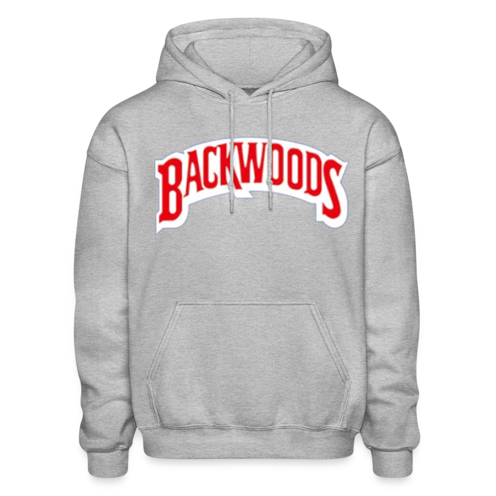 Unisex Heavy Blend Adult Backwoods Print Hoodie - heather gray