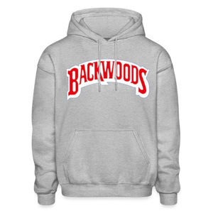 Unisex Heavy Blend Adult Backwoods Print Hoodie - heather gray