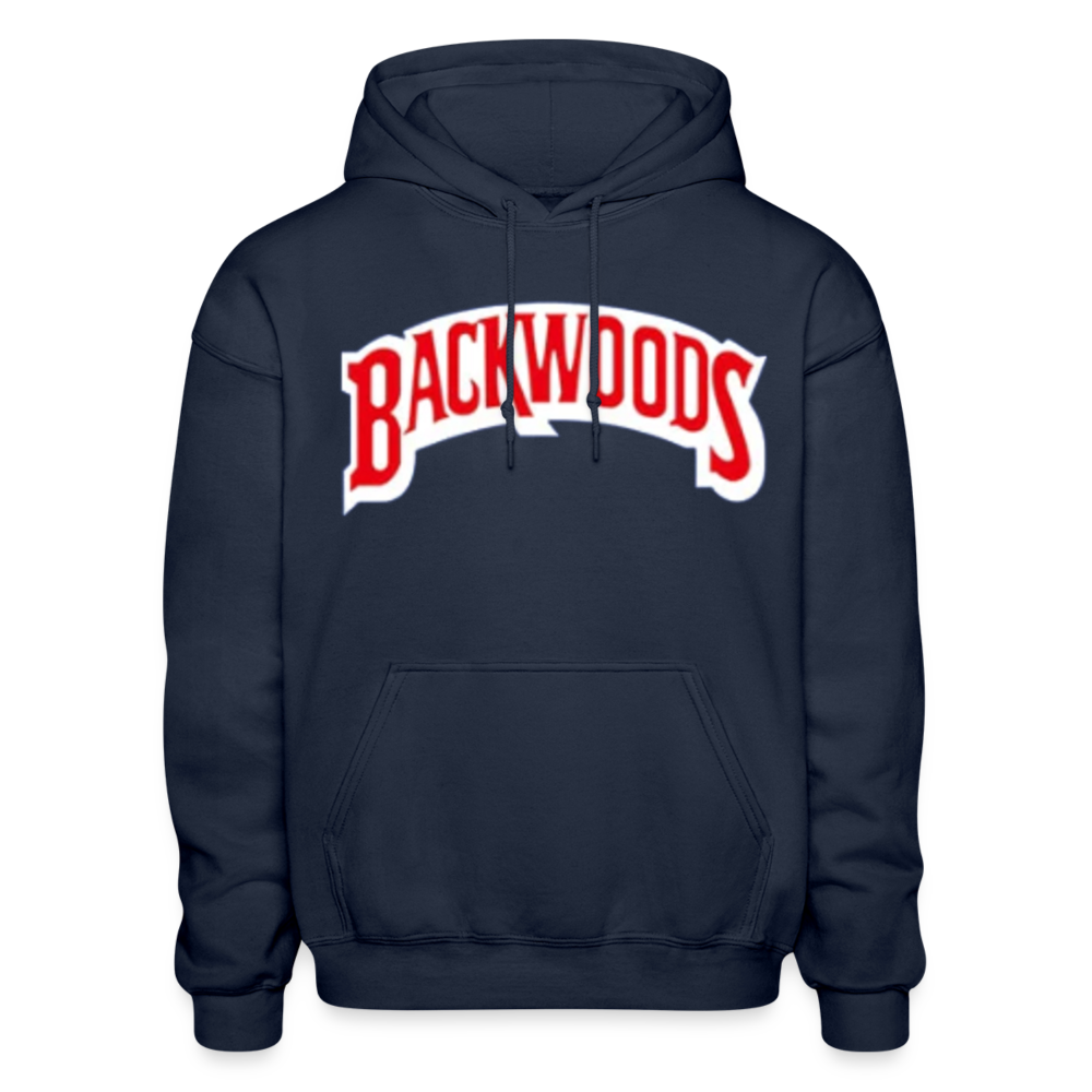 Unisex Heavy Blend Adult Backwoods Print Hoodie - navy