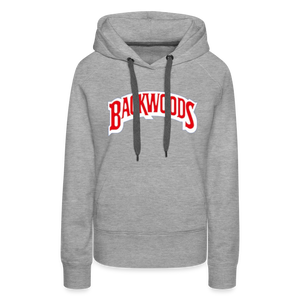 Women’s Premium Backwoods Print Hoodie - heather grey