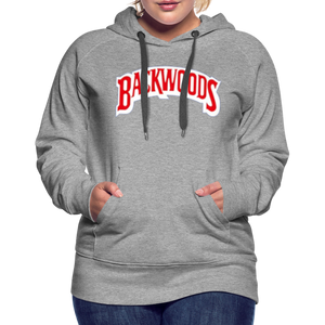 Women’s Premium Backwoods Print Hoodie - heather grey