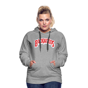 Women’s Premium Backwoods Print Hoodie - heather grey