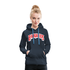 Women’s Premium Backwoods Print Hoodie - navy