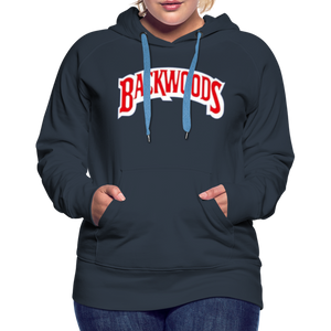 Women’s Premium Backwoods Print Hoodie - navy