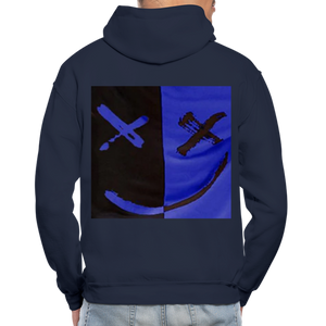 Adult Unisex Gildan Heavy Blend Hoodie - navy